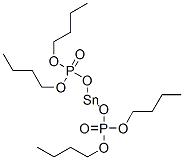 Bis(dibutoxyphosphinyloxy)tin(II) Struktur