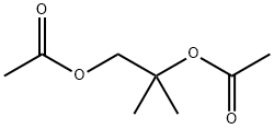 2-methylpropylene diacetate  Struktur