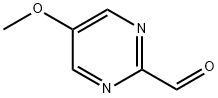 2-Pyrimidinecarboxaldehyde, 5-methoxy- (9CI) Struktur