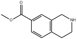 Methyl 1,2,3,4-tetrahydroisoquinoline-7-carboxylate Struktur