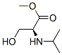 L-Serine, N-(1-methylethyl)-, methyl ester (9CI) Struktur