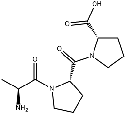 1-(1-L-alanyl-L-prolyl)-L-proline  Struktur