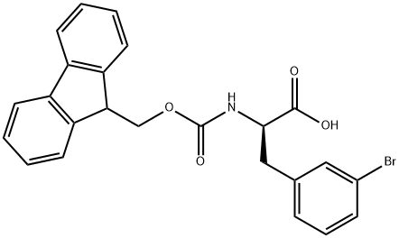 (R)-N-Fmoc-3-Bromophenylalanine