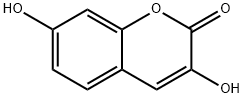 3,7-Dihydroxycoumarin Struktur