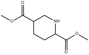 2,5-Piperidinedicarboxylic acid, 2,5-diMethyl ester Struktur