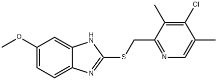 4-Desmethoxy-4-chloro Omeprazole Sulfide