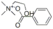 choline benzoate Struktur