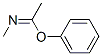 N-methyl-1-phenoxy-ethanimine Struktur