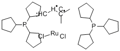 DICHORO(3-METHYL-2-BUTENYLIDENE)BIS Struktur