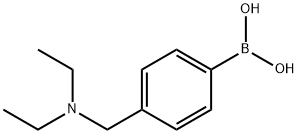 4-(N,N-DIETHYLAMINOMETHYL)BENZENEBORONIC ACID Struktur