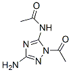 Acetamide,  N-(1-acetyl-3-amino-1H-1,2,4-triazol-5-yl)- Struktur