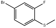 4-bromo-2-fluoro-1-methylthiobenzene