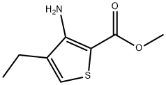 METHYL 3-AMINO-4-ETHYLTHIOPHENE-2-CARBOXYLATE Struktur