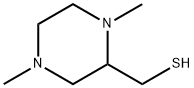 2-Piperazinemethanethiol,  1,4-dimethyl- Struktur