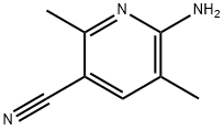 3-Pyridinecarbonitrile,6-amino-2,5-dimethyl-(9CI) Struktur