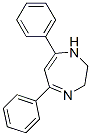 2,3-Dihydro-5,7-diphenyl-1H-1,4-diazepine Struktur