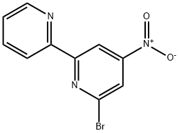 6-BROMO-4-NITRO-2,2'-BIPYRIDINE Struktur