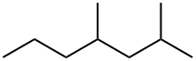 2,4-DIMETHYLHEPTANE Structure