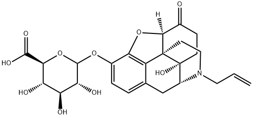 Naloxone 3-b-D-Glucuronide Struktur