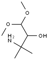 2-Butanol,  3-amino-1,1-dimethoxy-3-methyl- Struktur