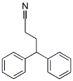 4,4-diphenylbutyronitrile Struktur