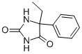 2,4-Imidazolidinedione, 5-ethyl-5-phenyl-, (+-)-