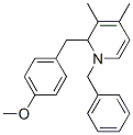 1-benzyl-1,2-dihydro-2-[(4-methoxyphenyl)methyl]-3,4-dimethylpyridine Struktur