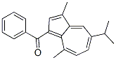 [3,8-Dimethyl-5-(1-methylethyl)-1-azulenyl]phenylmethanone Struktur