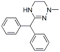 3-(Diphenylmethyl)-1,4,5,6-tetrahydro-1-methyl-1,2,4-triazine Struktur