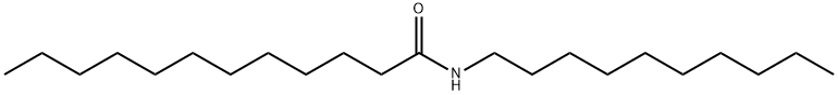 DodecanaMide, N-decyl- Struktur