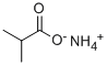 ammonium isobutyrate Struktur