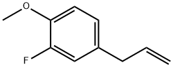 3-(3-Fluoro-4-methoxyphenyl)prop-1-ene Struktur