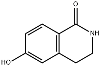 6-HYDROXY-3,4-DIHYDRO-1(2H)-ISOQUINOLINONE Struktur