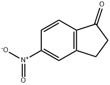 5-nitro-2,3-dihydro-1H-inden-1-one Struktur