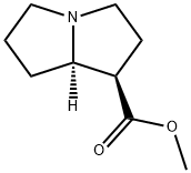 (4R,5R)-1-Azabicyclo[3.3.0]octane-4-carboxylic acid methyl ester Struktur