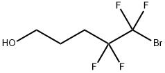 5-BROMO-4,4,5,5-TETRAFLUORO-1-PENTANOL Struktur