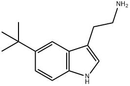 5-TERT-BUTYLTRYPTAMINE Struktur