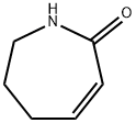 1,5,6,7-Tetrahydro-2H-azepin-2-one Struktur