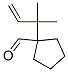 Cyclopentanecarboxaldehyde, 1-(1,1-dimethyl-2-propenyl)- Struktur