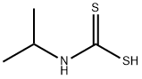 N-(Isopropyl)dithiocarbamic acid Struktur