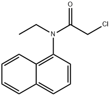 2-Chloro-N-ethyl-N-naphthalen-1-yl-acetamide Struktur