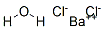 Barium chloride monohydrate Struktur