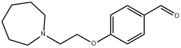 4-[2-(azepan-1-yl)ethoxy]benzaldehyde Struktur