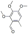 2,3,4-Trimethoxy-6-Methylbenzaldehyde Struktur