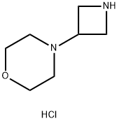 4-(AZETIDIN-3-YL)MORPHOLINE HYDROCHLORIDE Struktur