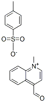 QUINOLINIUM,4-FORMYL-1-METHYL-,SALTWITH4-METHYLBENZENESULFONICACID(1:1) Struktur