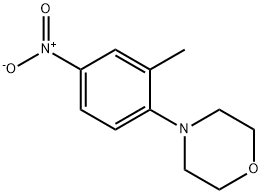 4-(2-METHYL-4-NITRO-PHENYL)-MORPHOLINE Struktur