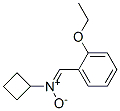 Cyclobutanamine, N-[(2-ethoxyphenyl)methylene]-, N-oxide (9CI) Struktur