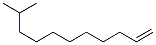 10-Methyl-1-undecene Struktur