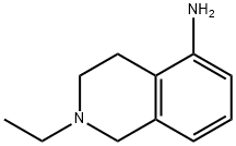 2-Ethyl-1,2,3,4-tetrahydroisoquinolin-5-amine Struktur